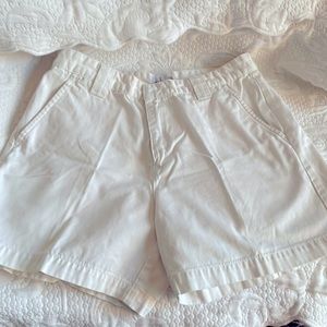 Calvin Klein White cotton shorts